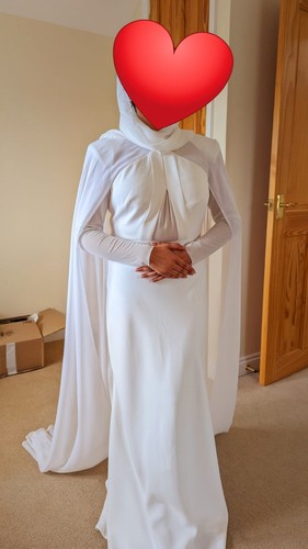 Elegant bridal cape - bridal, dress