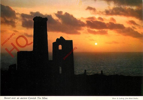 Picture postcard sunset - sunset, over