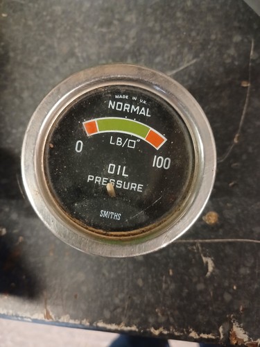 Vintage tractor oil gauge - tractor,