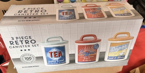 Set retro canister - set,