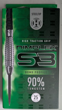 25g Harrows Dimplex S3 Bomb 90% Tungsten Darts Set (boxed with Flights & Stems)