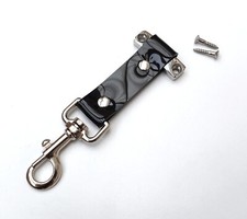 Black PVC Trigger Hook Anchor Point for Bondage / BDSM