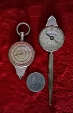 Vintage Opisometer Curvimeter Map Measure Inch Tool Instrument, German made, X 2
