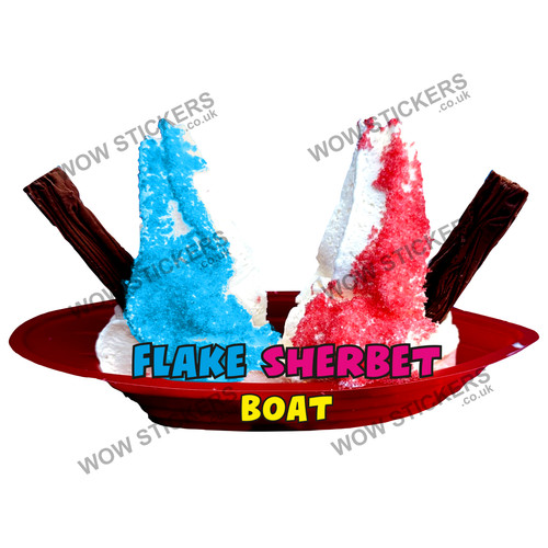 Ice cream van - , sticker