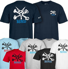 POWELL PERALTA Rat Bones Skateboard Tee Shirt - '80s Old School Classic T Shirt