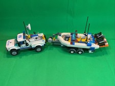 Lego police patrol vehicle
