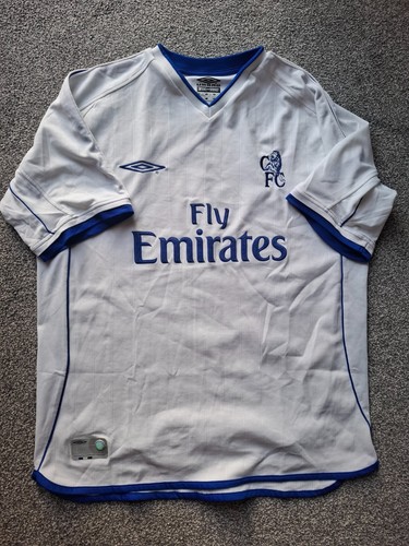 Chelsea 2001 2003 white umbro - chelsea, 2001-2003
