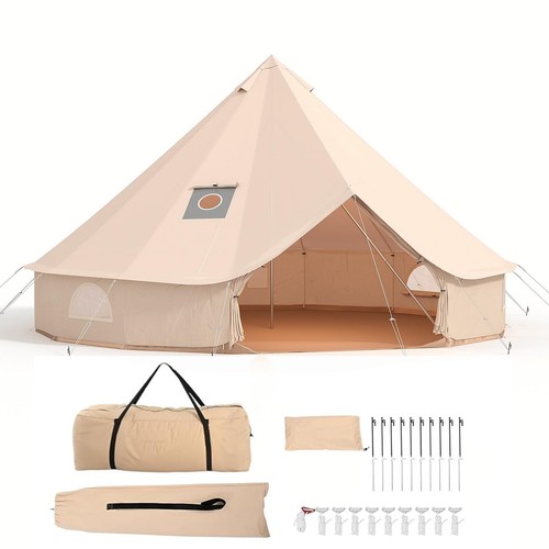 Canvas bell tent 5m 6m - bell, 4m