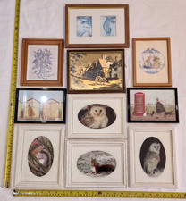job lot 10 framed prints