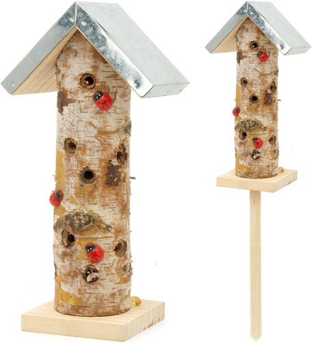 Ladybird house wooden tower - ladybird,