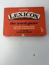 Lexicon The Word Game Card