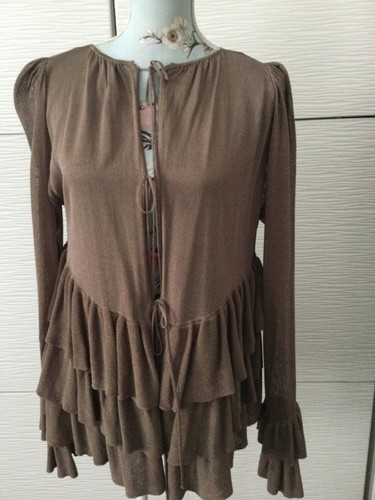Zara ladies ruffle knit - ruffle,