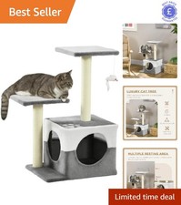 Luxury Cat Tower: Soft Plush