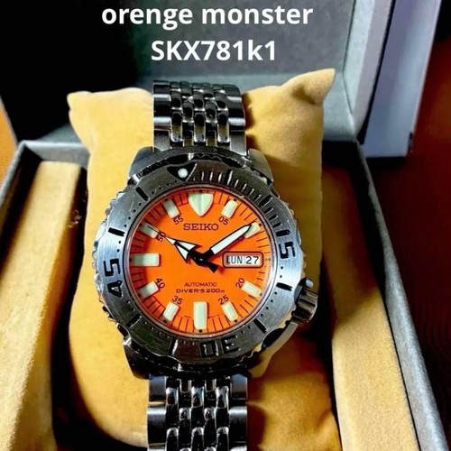 Seiko prospex skx781k1 orange - prospex,