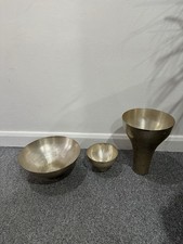 3x The Conran shop vases/