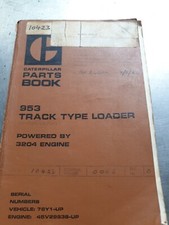 Caterpillar 953 track loader - caterpillar,