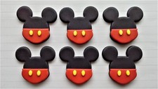 6 small Mickey Mouse Edible