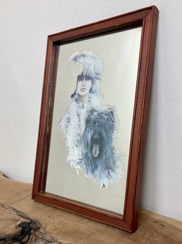 Vintage art nouveau mirror