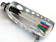 SME Style Litz 5N Silver Wired Silver Headshell For SME 3009R Tonearms