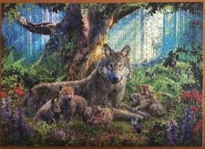 Wolves in the Forest - Ravensburger -  1000 piece Jigsaw. Complete