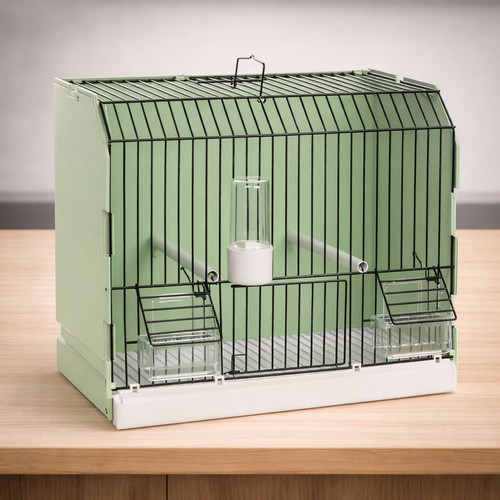 Green show bird - green, with