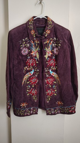 Vtg avanti suede leather - avanti,