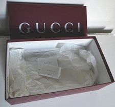 Gucci Empty Burgundy Shoe Gift