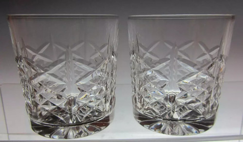 Two edinburgh crystal - (2),