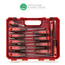 Milwaukee Tri-Lobe 12 Pieces Set Screwdriver  4932472003 In Tough Case