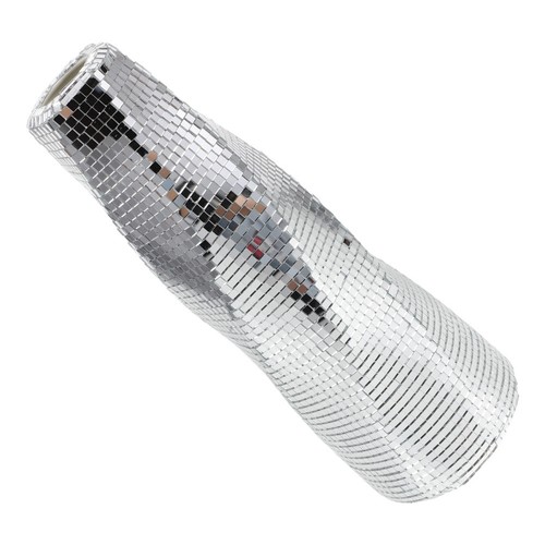 Mirror glass vase - vase:, disco