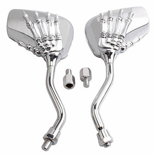 Chrome motorbike skeleton - chrome,