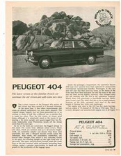 1965 PEUGEOT 404 ~ ORIGINAL