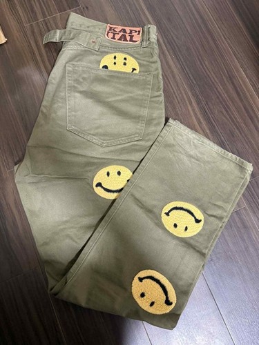 Kapital smiley face pants - face,