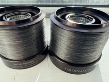 Pair Of 5000 Daiwa Entoh 5000 Qda Black Spools Spare ISO Fitment