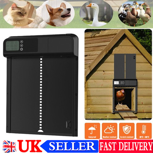 Automatic chicken coop door - automatic,