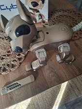 I-Cybie Robot Dog Gold Retro Toy - No Charger - Untested