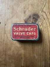 Schrader valve Cap Tin With 1