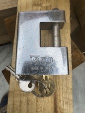 Iseo Heavy Weight Shutter Lock 90mm 2x Keys, Great Quality Lock