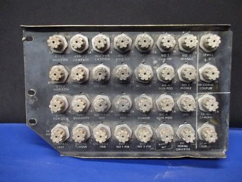 Vintage aircraft control panel - control,