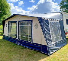 Isabella Sliver Ambassador Crown Full Awning  SIZE G16 900- 940cm - Caravan