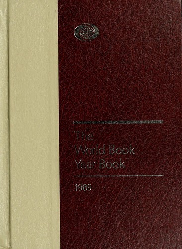 The world book - book, 1989