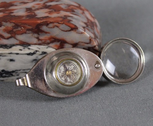 Antique nautical compass - nautical,