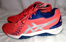 ASICS WOMEN PINK SYNTHETIC LACE UP TRAINERS SIZE UK 6.5 EU 40 US 8.5 VGC