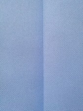 AIDA 14 COUNT BLUE CROSS STITCH FABRIC MATERIAL 100% COTTON  **10% OFF 3+**
