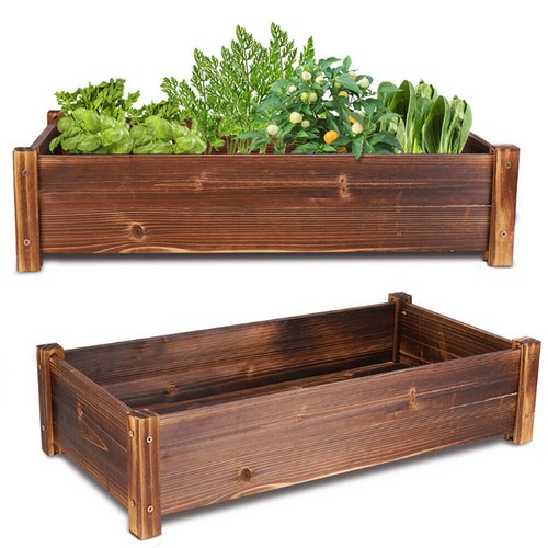 Large wood raised - large, garden