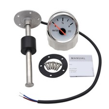 52mm Marine Water Level Gauge 100-500mm Gas Fuel Level Sender Sensor 0-190ohms