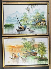 Original Art Oil On Canvas