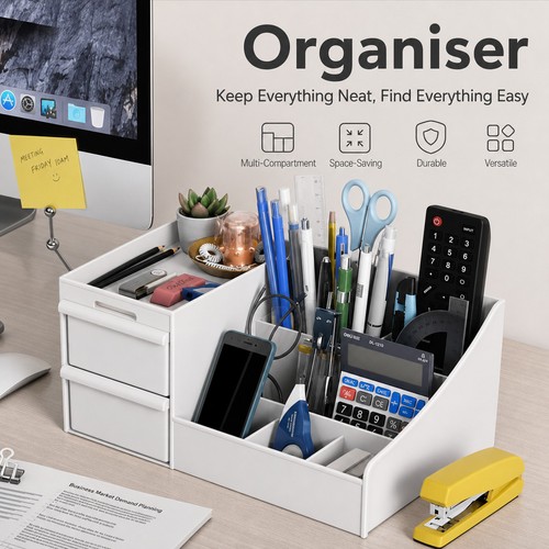 Office desk organiser - desk,