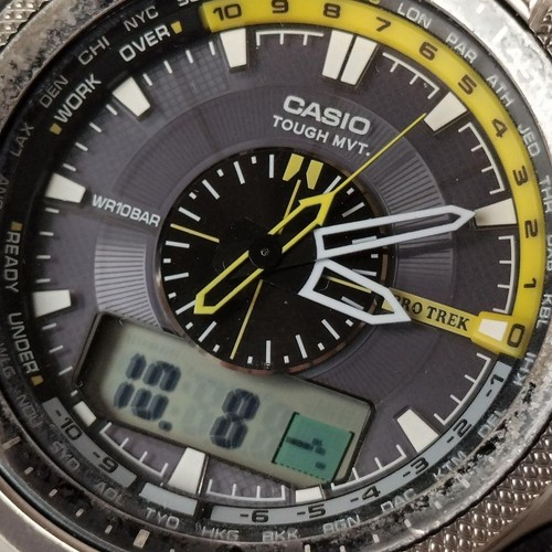 Casio pro trek - trek, prw-5000t