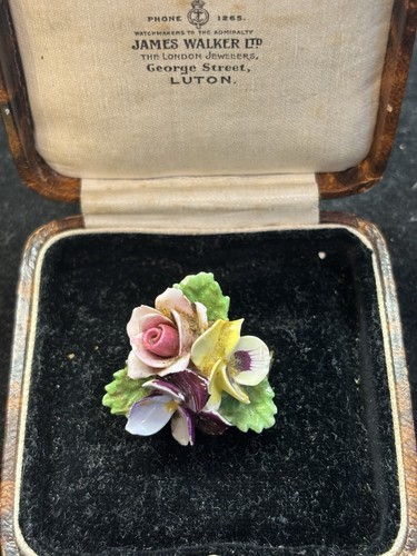 Vintage royal adderley - royal, floral